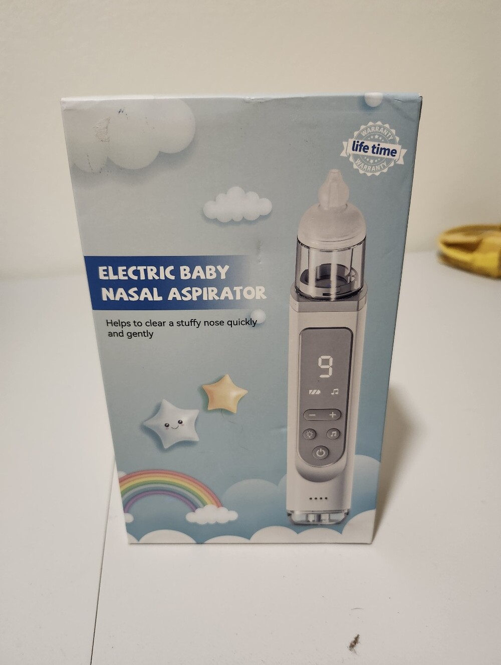Electric Baby Nasal Aspirator Blue